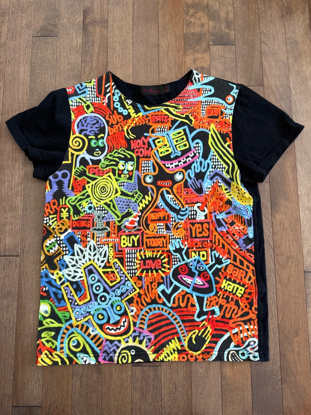 Dr. Martens Pop Art Graphic Tee Made in Portugal 100% Cotton Size M